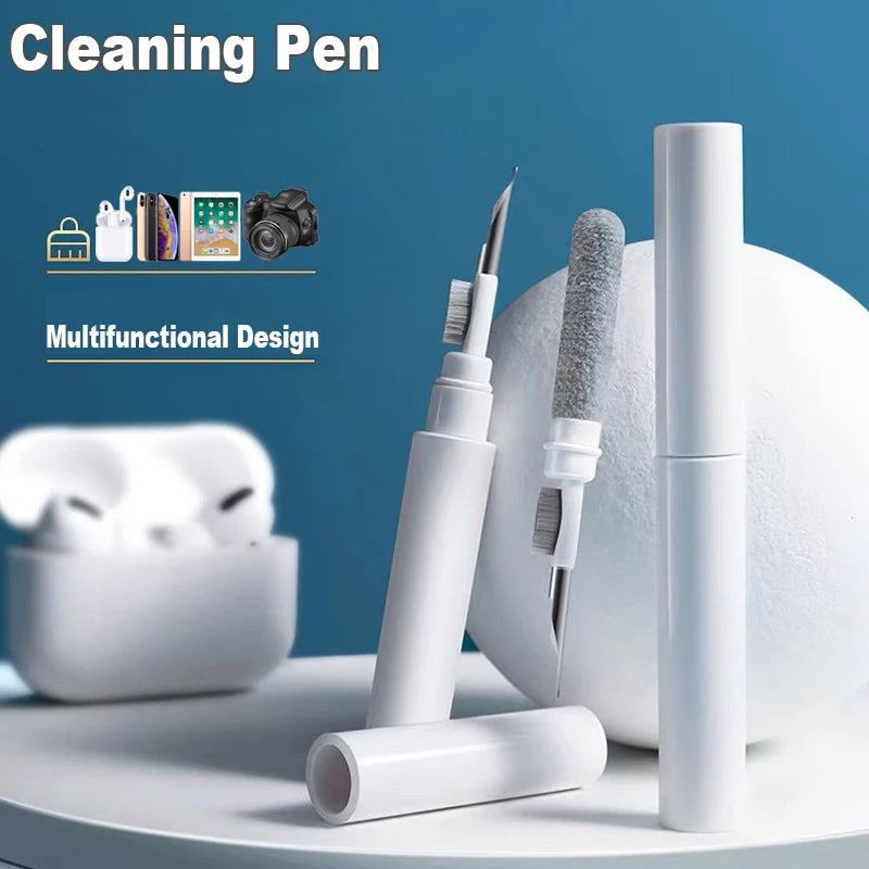 Multifunctional Cleaner Kit for Airpods Earbuds Cleaning Pen brush Blu –  Pear & Park